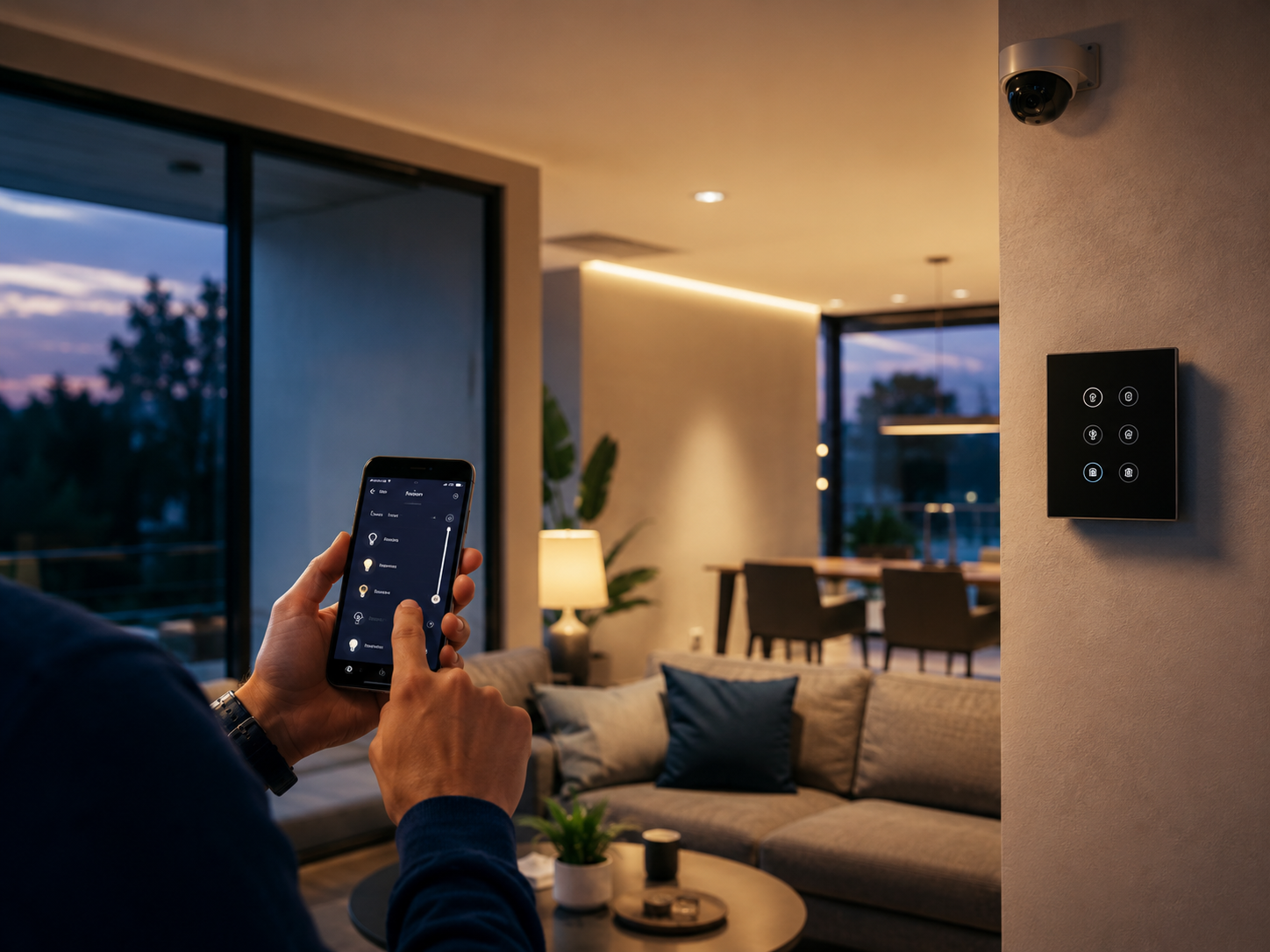 Domótica, cámaras de seguridad, sensores y control inteligente para viviendas y pequeños negocios Gyalux