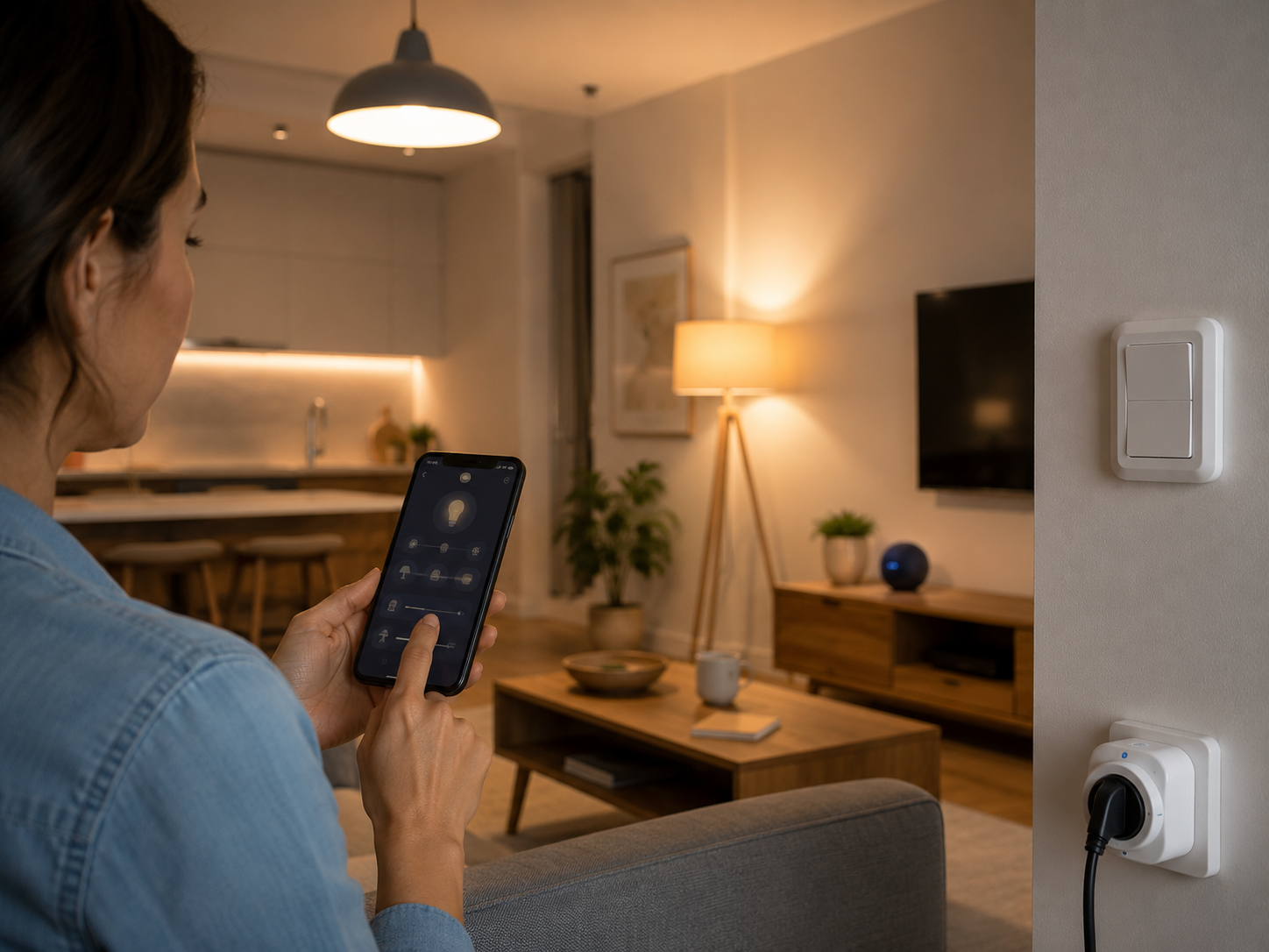 Domótica básica con luces, enchufes inteligentes y control desde el móvil Gyalux