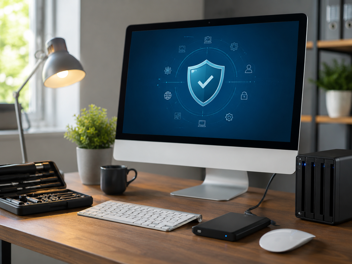 Soporte técnico, copias de seguridad y protección informática Gyalux