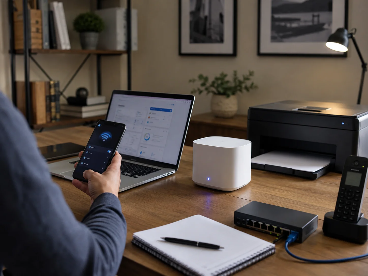 Mejora de red WiFi y soporte informático